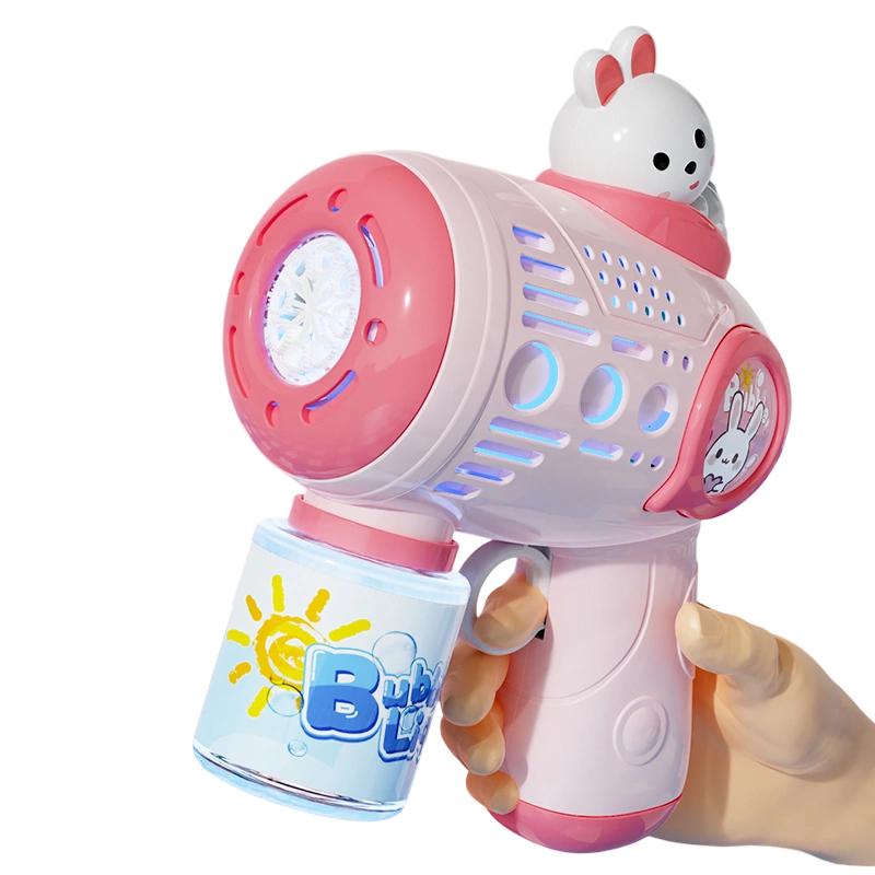 Automatic Electric Bubble Gun Blower - Leak-Proof Gatling Bubble Machine, Handheld Outdoor Summer Party Toy for Boys & Girls