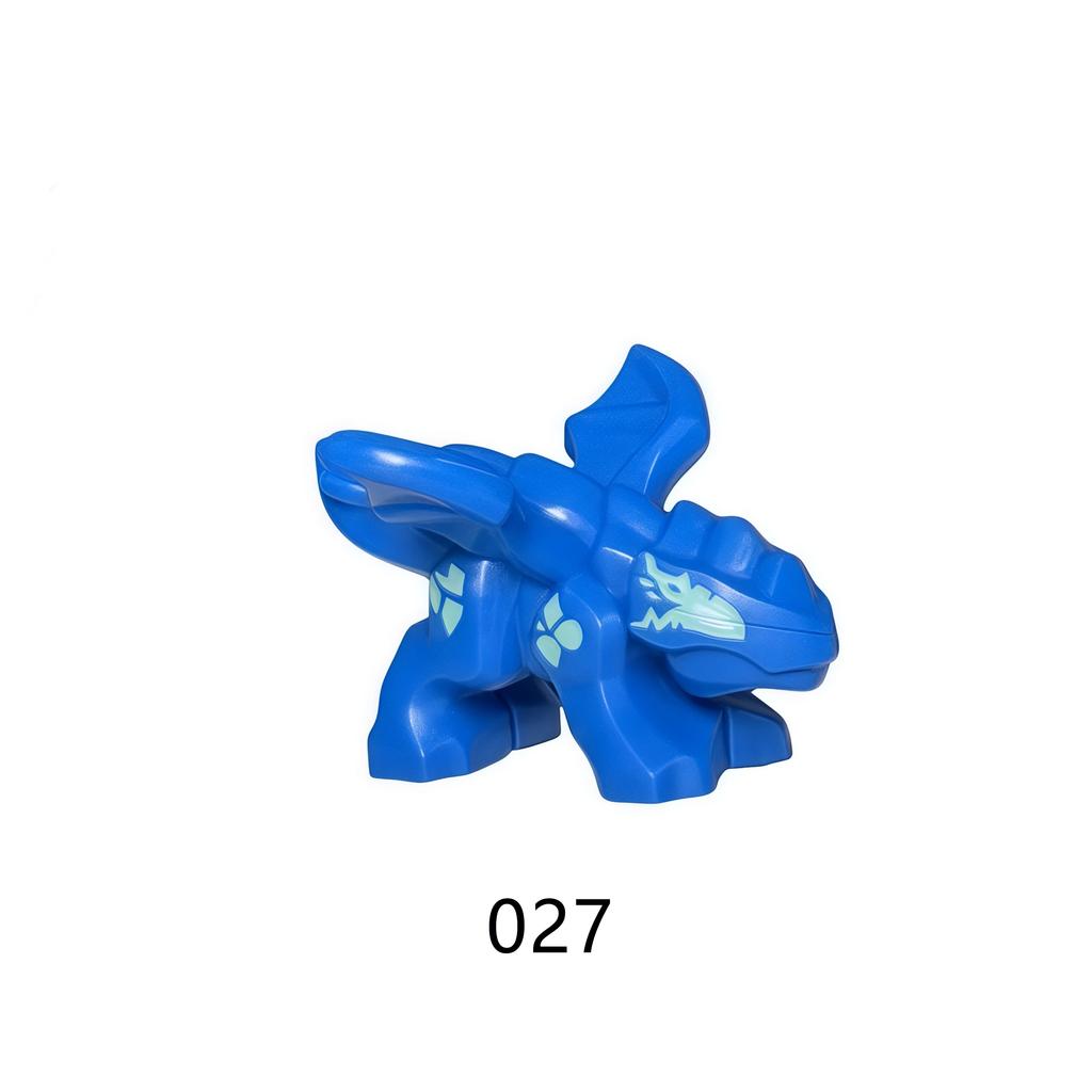 NEW Dragons Mini Anime Cartoon Toy Ninja Accessories Figures Building Blocks Birthday Gift Figurines Bricks