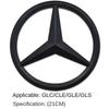 VRF2   1Pc ABS Car Front Grille Badge Decal Cover Emblem for Mercedes Benz W204 W205 W210 W211 W212 W213 C E Class GLA GLK ML GLC GLE