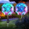 IP44 Solar Ground Pendant Lamps 19LED Starburst Lamp Fairy Lights LED Hanging Chandeliers  Party