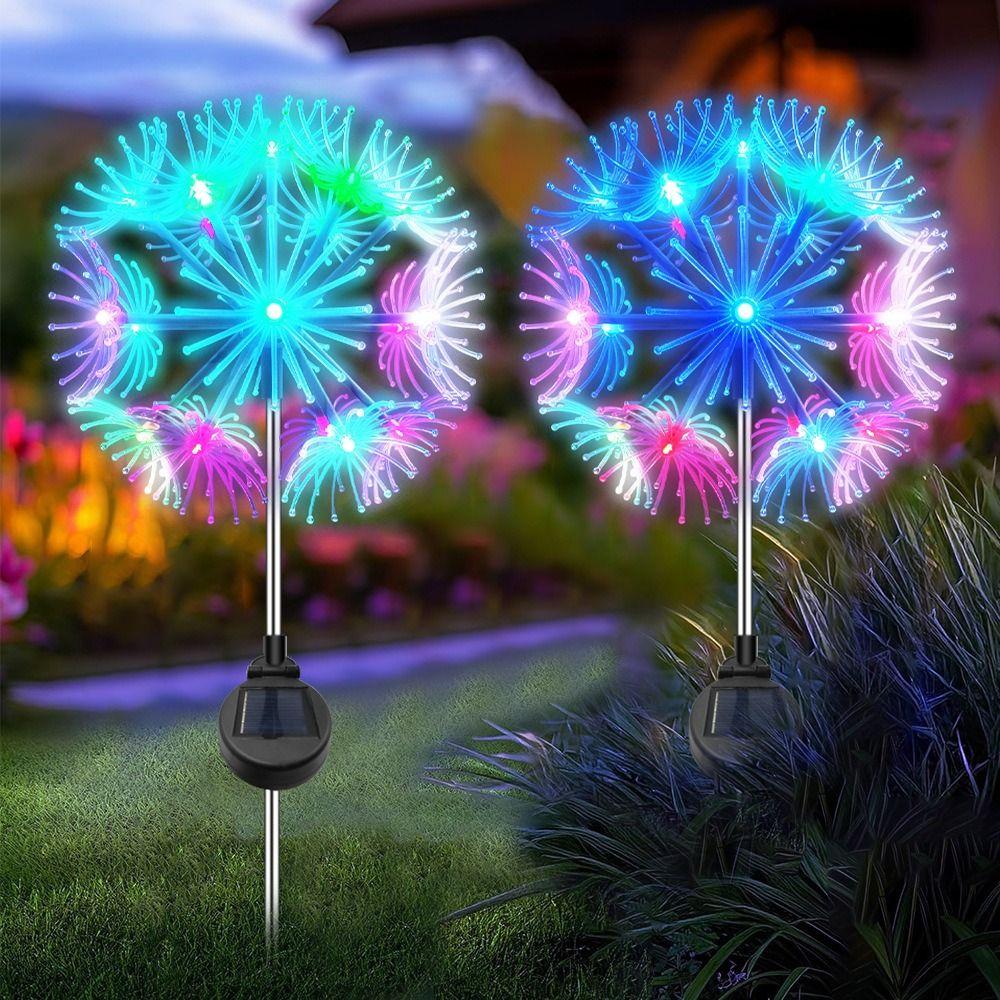 IP44 Solar Ground Pendant Lamps 19LED Starburst Lamp Fairy Lights LED Hanging Chandeliers  Party