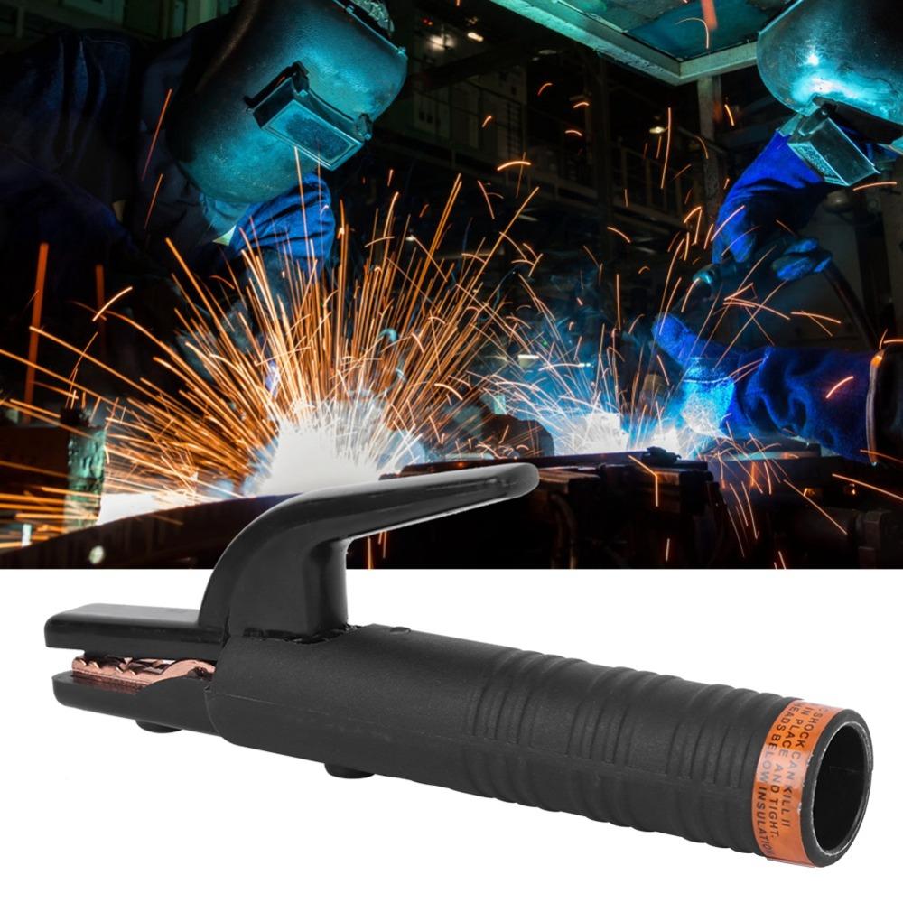 300-500A Copper Clamp Tongs Insulated Electrode Holder Welding Electrode Holder Industrial Use
