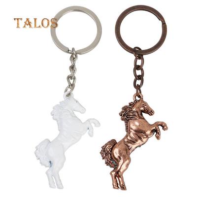 Cool Horse Portachiavi Anello Portachiavi in tinta unita Borsa Decor Ciondolo Accessori pendenti