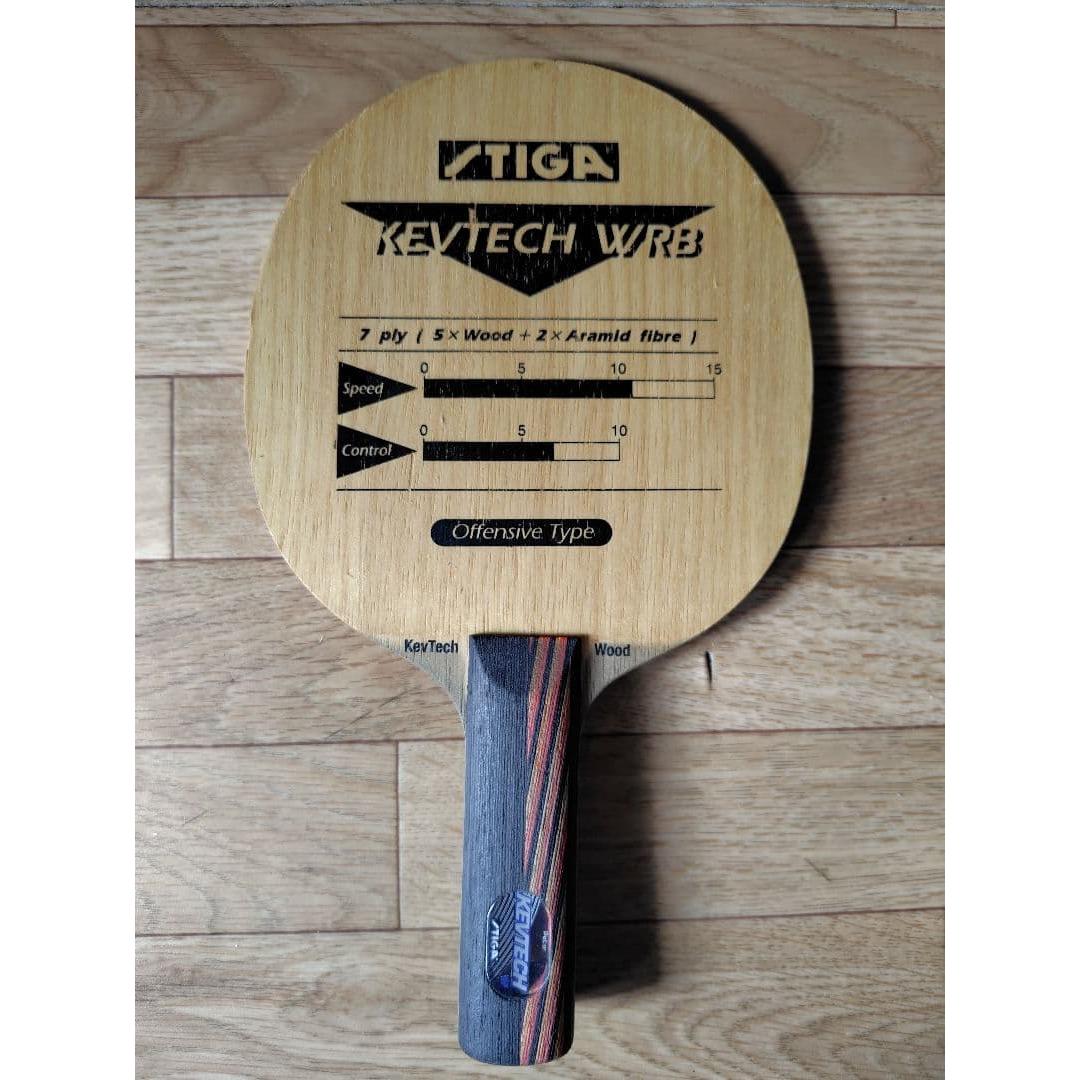 Used STIGA KEVTECH WRB ST table tennis racket