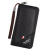 Men's Large Capacity Long Zipper Wallet & Phone Clutch