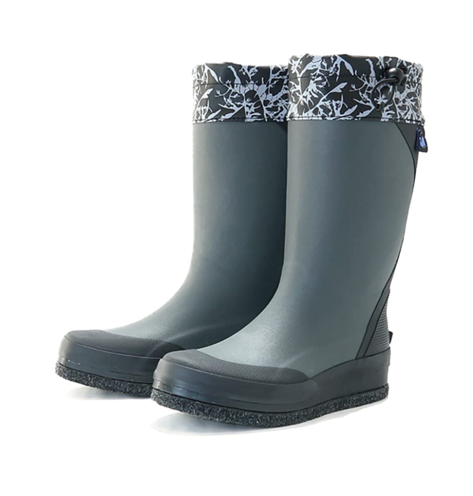 Hanshin Soji Blue Camel Filt Spike Boots Grå LL Str BC-872
