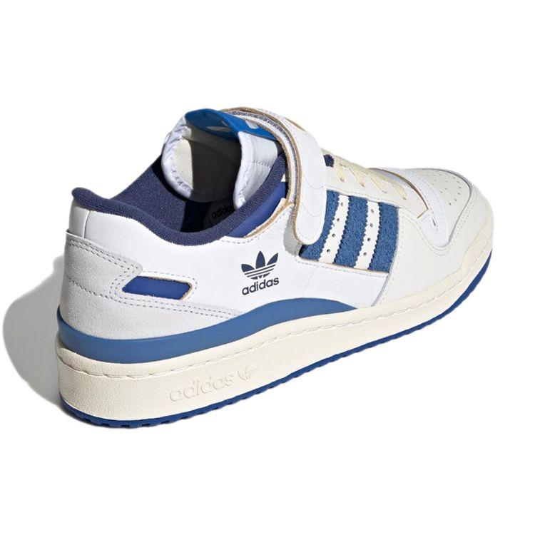 Adidas Forum 84 Low OG Bright Blue Unisex Sneakers Off-White S23764