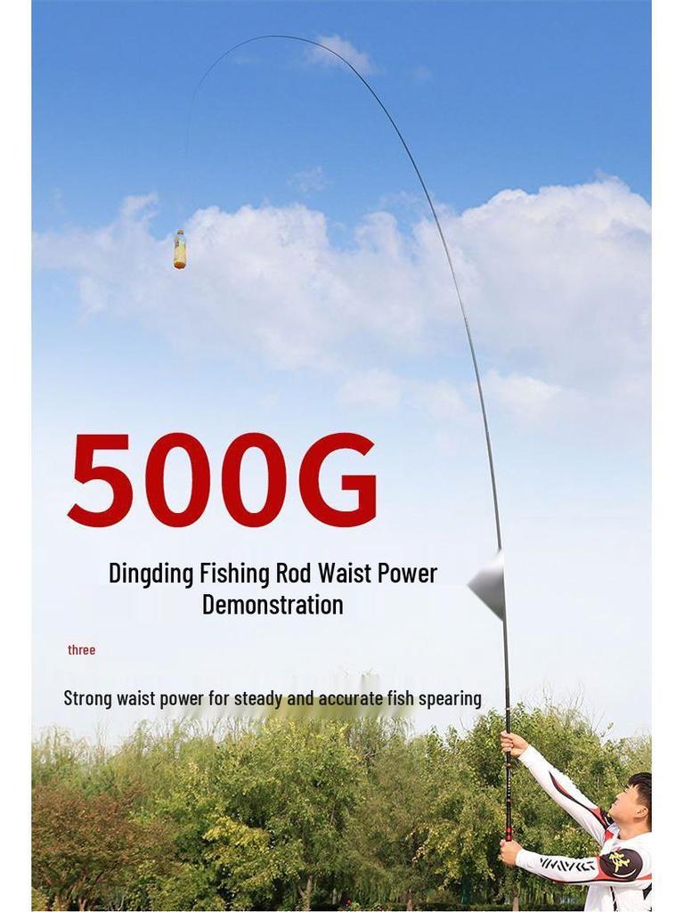 Ultra-Light Carbon Stream Fishing Rod 3.6-7.2m for Crucian Carp