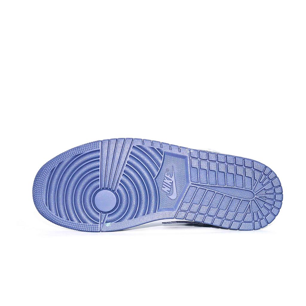Jordan Air Jordan 1 Blue And White Porcelain Low Top Vintage Basketball Shoes Unisex White Blue IH0648-141(Team1474-)