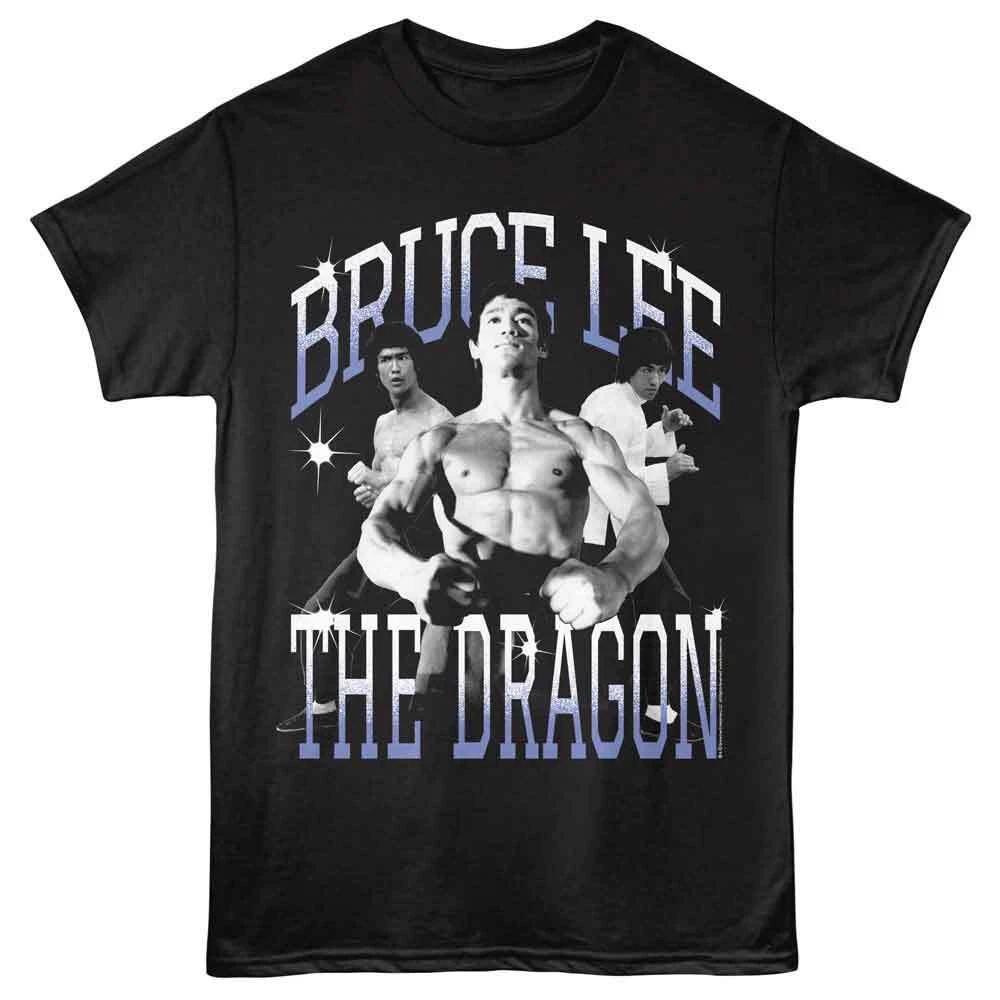 Bruce Lee - The Dragon - American Classics - Black Short Sleeve Children s T-shirt 160