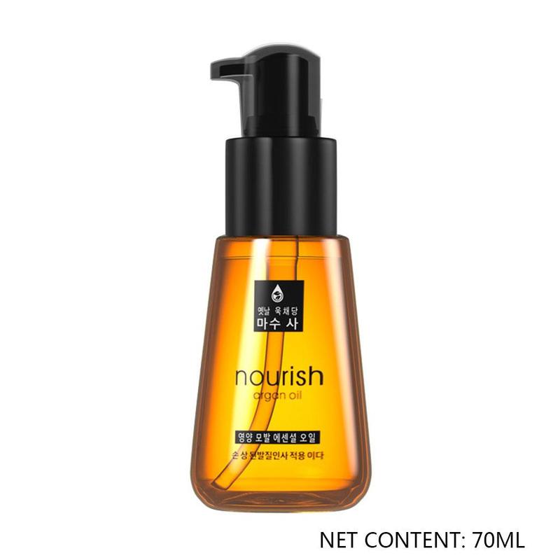 70ml Morocco Argan Oil HEssence Nourishing Repair Damaged Hair Treatment Essential Oils Wash-free Air Conditioners Care