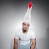 Creative Big Goose Headgear Plush Cartoon Goose Hat Halloween Party Hat  Party Headdress Decoration