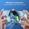 FS01 Dual Fan Rechargeable Mobile Phone Cooler Radiator Long Lasting Stronger Cooling Air Cooling Clip Design with Game Button