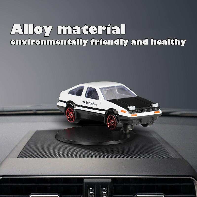 Car Ornament Interesting Motorcar Interior Decoration Drift Tail Swing Rotating Ornaments Creative High-End Car Toy Model
