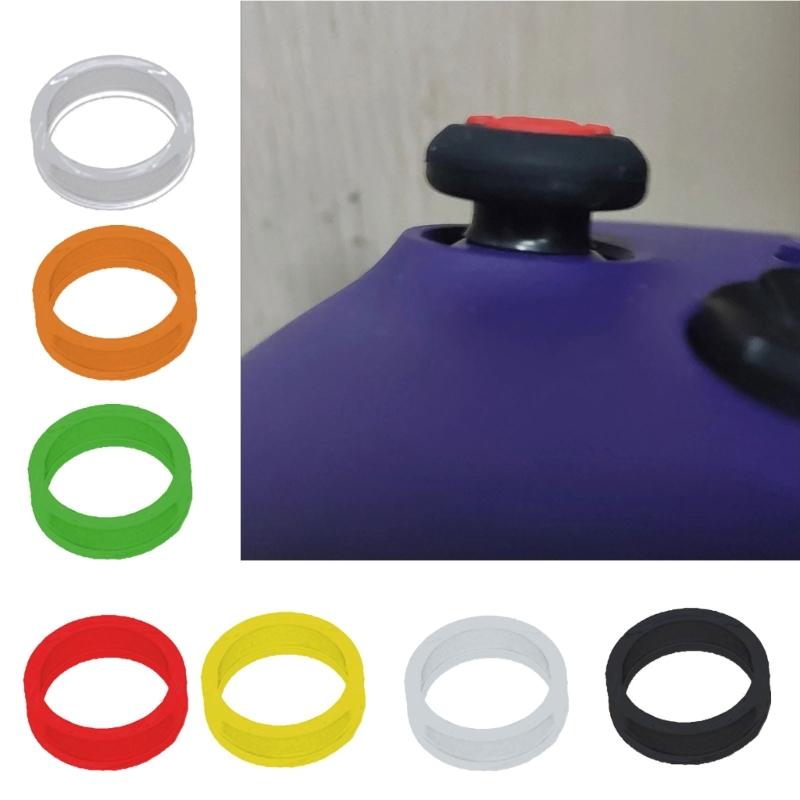 8pcs Silicone Joysticks Protector Rings Analogs Stick Defense Rings Gaming Accessories Suitable for P5 Controllers