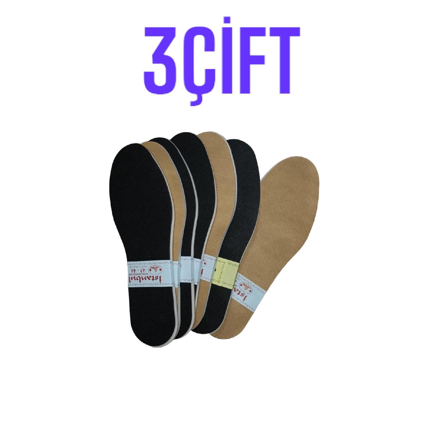 

3 Pairs Of Shoe Insoles 41-42