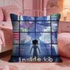 Inside JJobs Anime Classic Cushion Cover Premium Comfort Reversible Pillow Cove Two In One Design For Any Room  Car Interior
