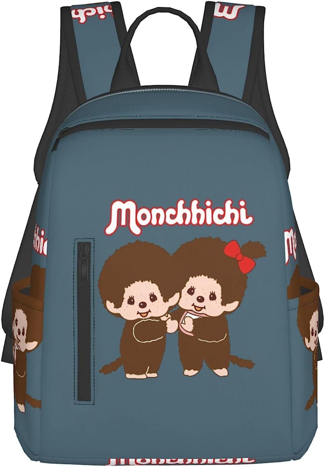 

Barasu Monchhichi Backpack for Perfect for Business and Large and Includes Laptop Bag Men, Commuting, School, Trips, Travel, Capacity, Unisex, синий
