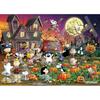 EPOCH Peanuts Halloween Night Jigsaw Puzzle 500 Pieces with Glue and Spatula 38x53cm