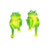 Froschdeko Handgefertigt Harz Mikro-Landschaft Langlebig Farbecht Geschenk Frosch Gartendeko für Zuhause