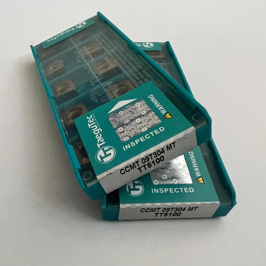 TaeguTec / CCMT09T304MT TT5100 /Original genuine CNC alloy blade 10 PCS
