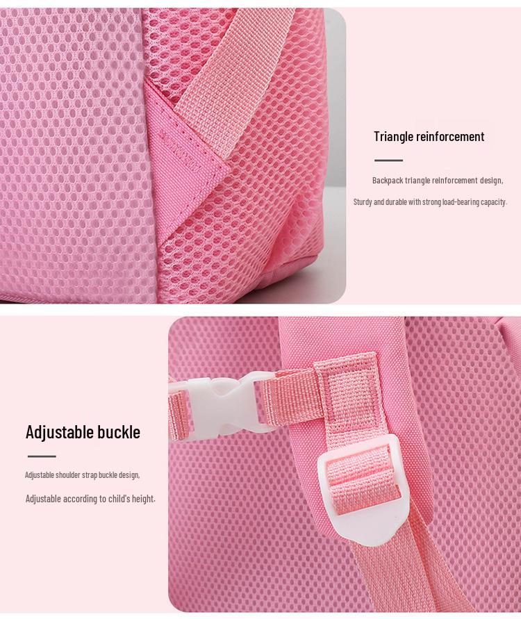 Mochila de Dinosaurio Adorable para Niños - Bolsa de Escuela y Jardín de Infancia de Gran Capacidad