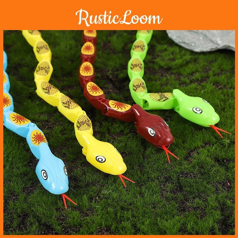 Snake Twisting Plastic Animal Toy For Children Cartoon Decoration Gift Durable