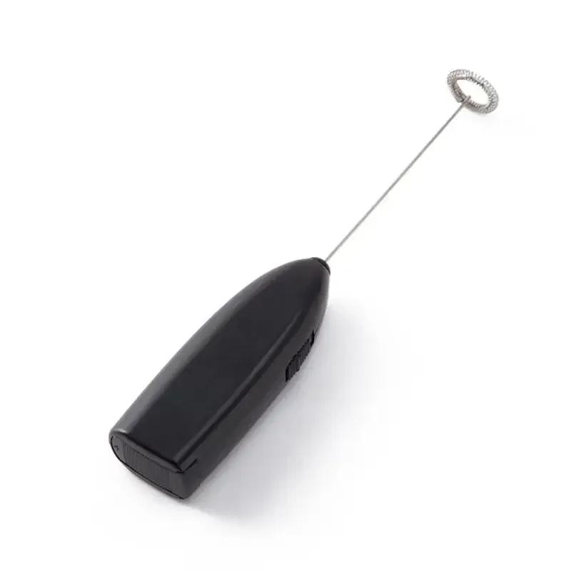 Elektrischer Eierschläger, Milchgetränke-Kaffee-Mixer, Mini-Handmilchaufschäumer aus Edelstahl, Praktische Küchenhelfer