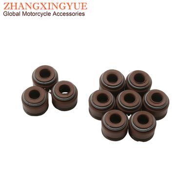 10pc Valve Oil Seal For Sym Euro MX DD 125 FNX125i Fiddle II III 4 50 125 200 GTS125 GTS250 GTS 300 12209-H6B-900