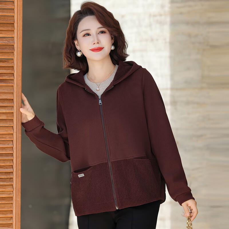 Women's Hooded Casual Autumn Jacket