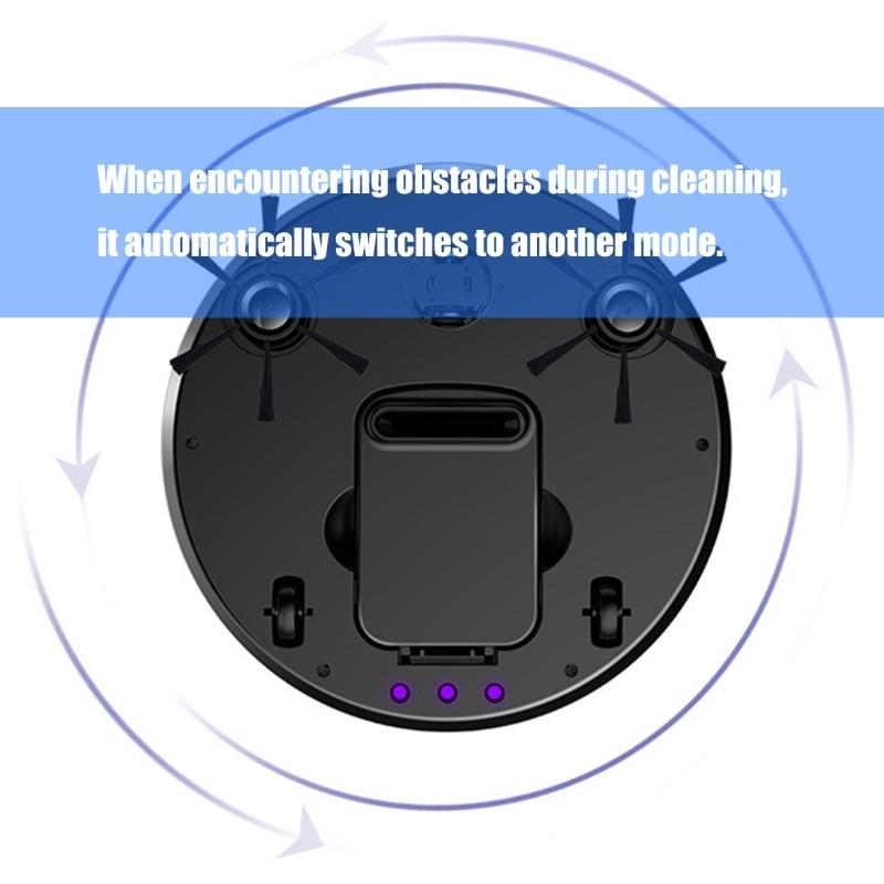 Rechargeable Cordless Vacuum Cleaner Automatic Wet And Dry Wireless Sweeping Cleaning Mopping Machine Home Appliance