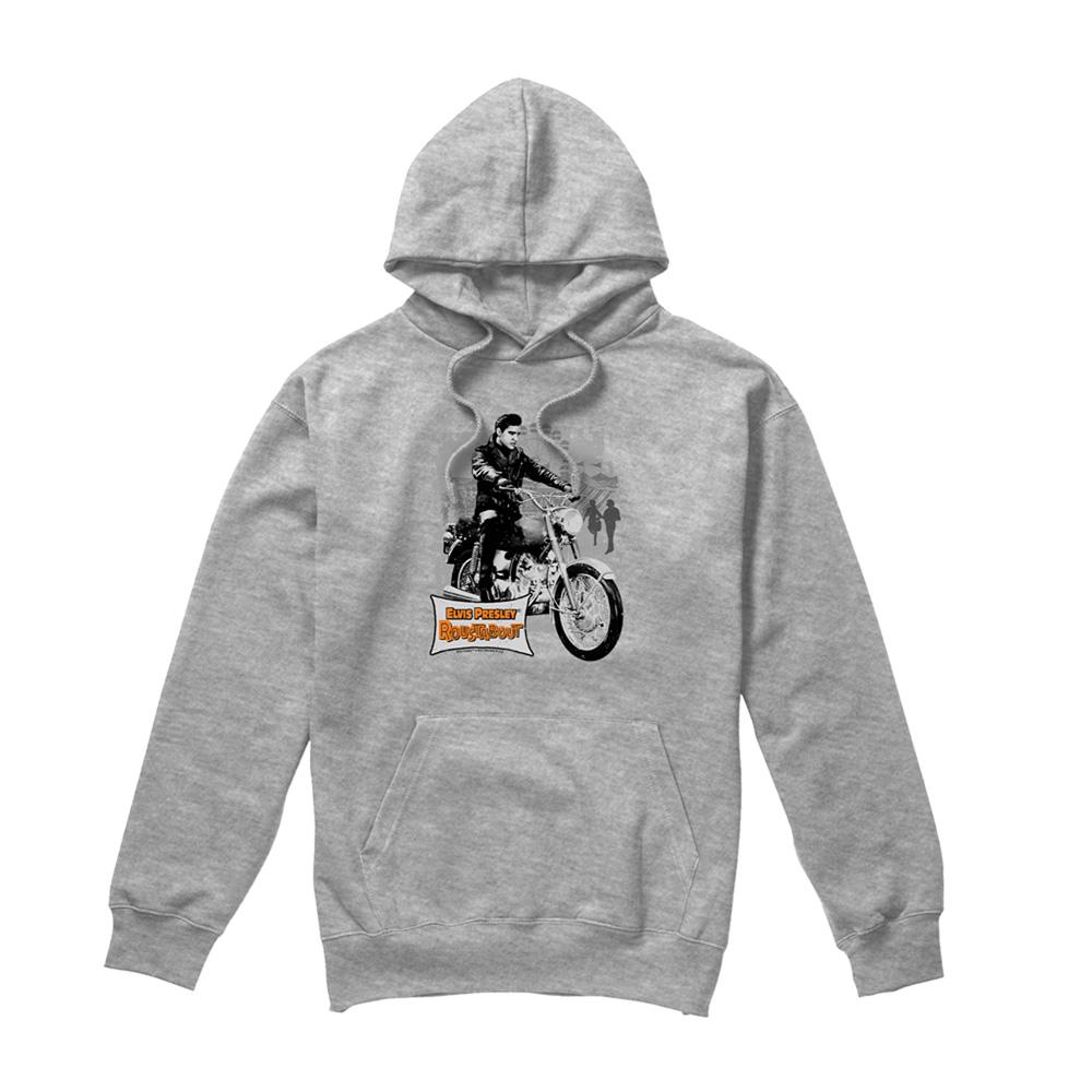 Elvis Presley Unisex Erwachsenen Roustabout Poster Hoodie