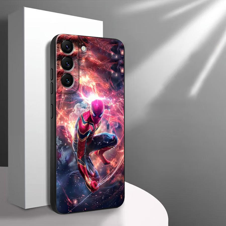 Marvel Lightning Iron Man Phone Cover Case for Samsung Galaxy A57 A53 A35 A52 A36 A24 A55 A32 A25 A23 A73 A51 A37 A22 A26 A71