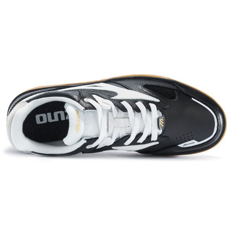 Mizuno CL Trendy Low-Top Sneakers Men Sneakers Black White D1GH202790