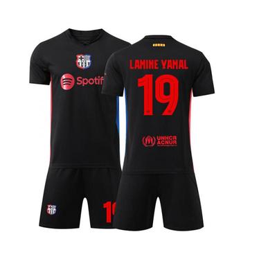 Dospělý a dětský fotbalový dres LAMINE YAMAL 19 Fotbalový dres