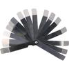 Stainless Steel 16 Blades 0.127-0.508MM Gauge 100mm Feeler Gauge Metric