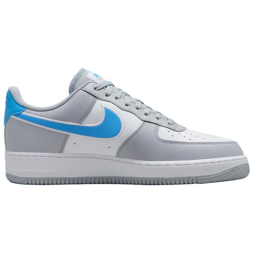 New Nike Air Force 1 Low '07 Next Nature Wolf Grey University Blue HM0721-001