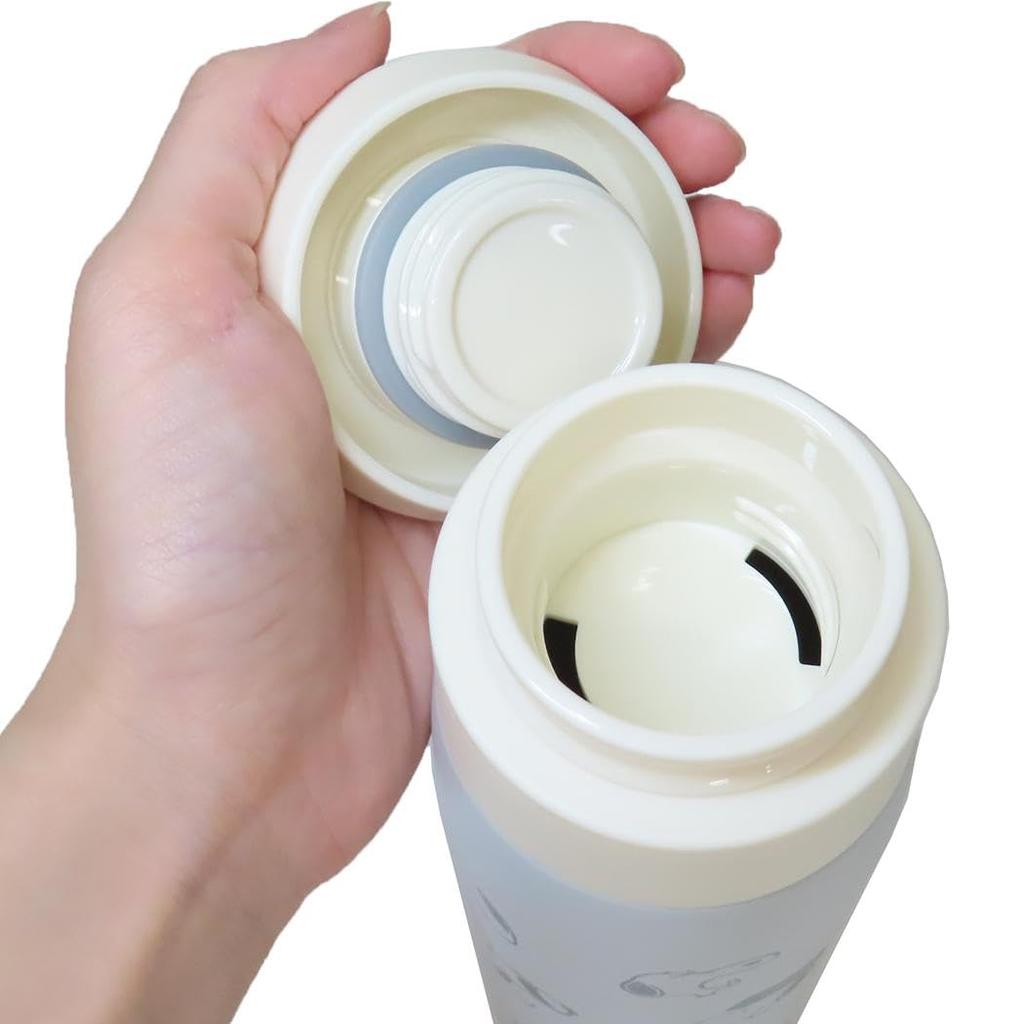 Snoopy [Isolierte Wasserflasche] Edelstahlflasche 500ml EIN LEBEN MIT PEANUTS