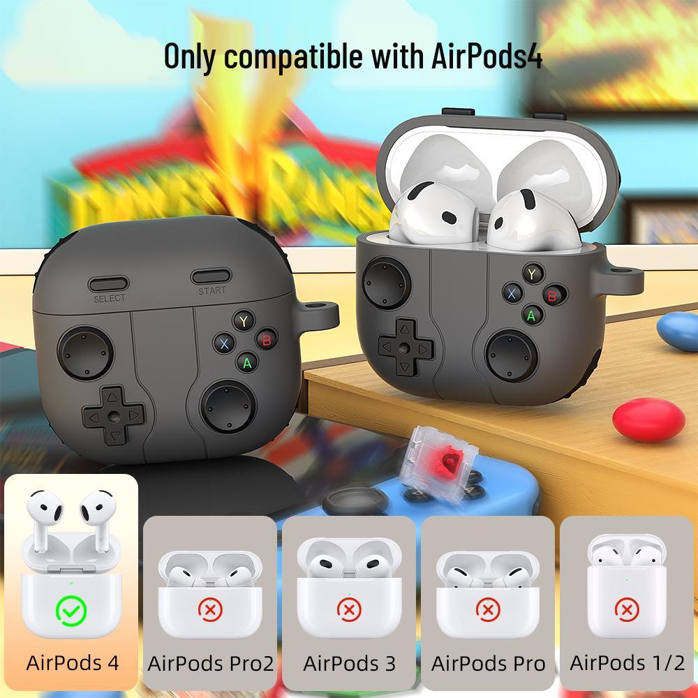 Custodia protettiva morbida per AirPods Pro 2ª e 3ª generazione Design Console di Gioco