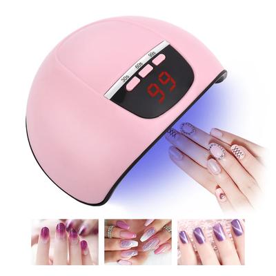 Professioneller Nageltrockner, 18 LED, 54 W, Infrarot-Sensor, Maniküre-Nagellampe für schnelles Aushärten von UV-Gel-Nagellack, Maniküre-Salon-Tools