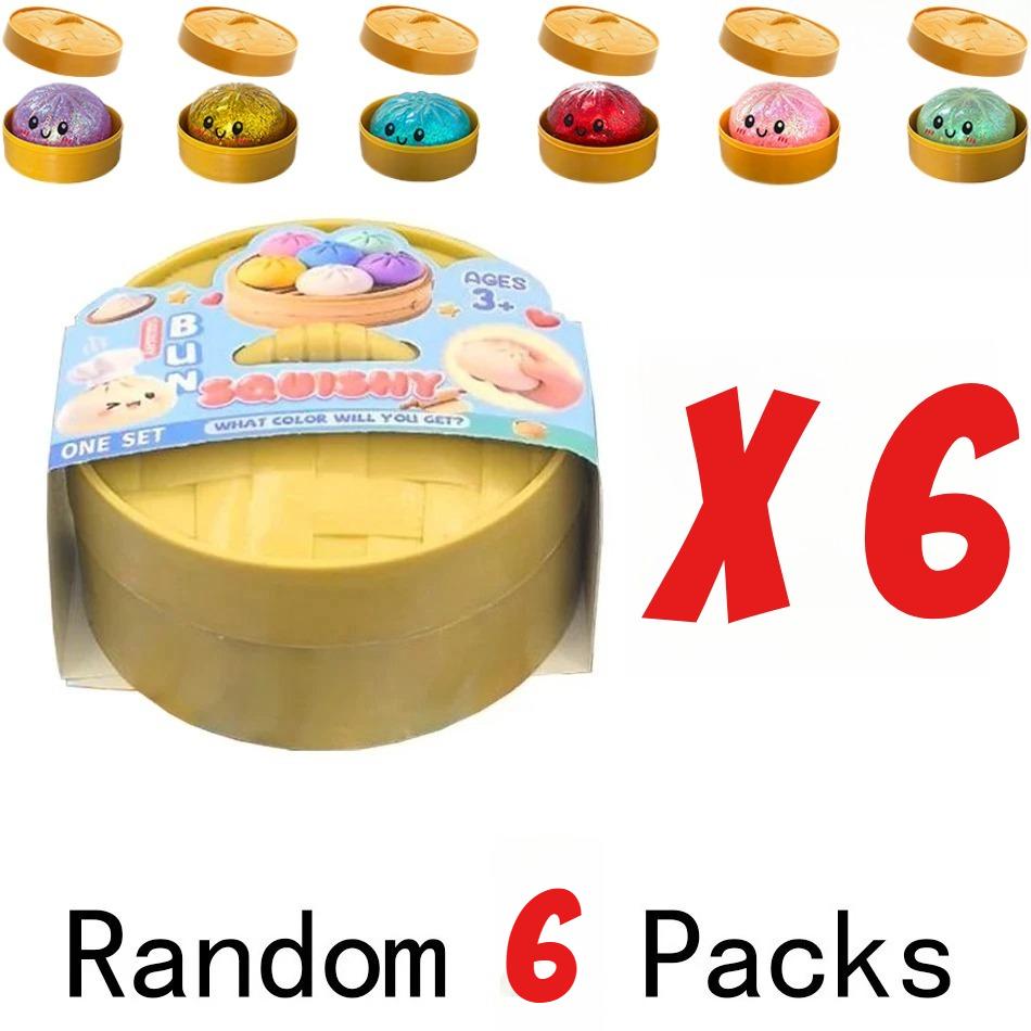 Squishy Knedlíky Záhady Knedlíky Úleva od Stresu Fidget Hračky Domácí Kancelář Stolní Doplňky Párty Dárek Záhadný Knedlík Squishy