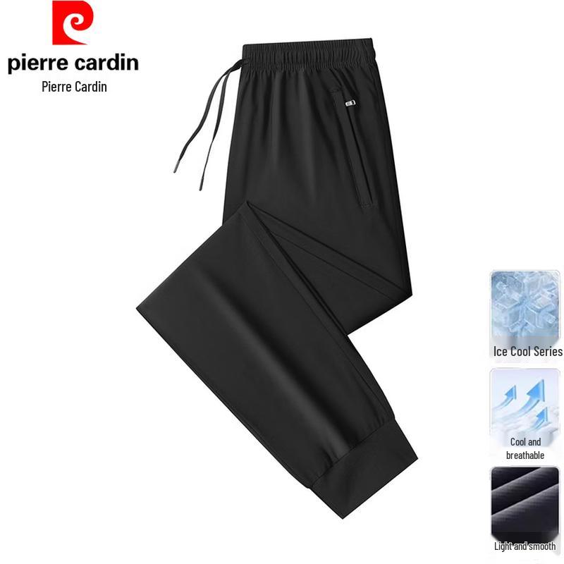 Pierre Cardin Men's Ice Silk Quick-Dry Casual Pants