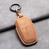 Car Remote Key Case Cover Holder for Ford Raptor F150 Edge Fusion Mustang Explorer F150 F250 F350 Ecosport Leahter Keychain Fob