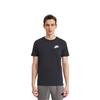 Nike Round Neck Pullover Letter Logo Print Breathable Short Sleeve T-Shirt Men T-Shirts Black 833893-010