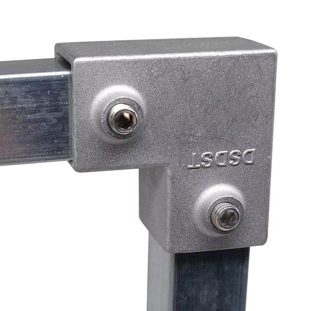 30mmx30mm Aluminum Alloy Elbow 25x25mm Three-way Square New Square Tube  with Matching Set Screw