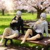 BLUE LOCK Nagi Seishiro Sitting Version Figure Model Toys 8.5cm