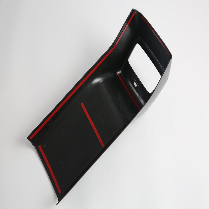 For MG S5 MG ES5 2025 2026+ ABS Carbon Fiber Car Rear AC Air Outlet Vent Frame Cover Trim Anti Kick Plate Interior Accessories