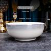 ZISIZ Gradient Grey Home Tableware