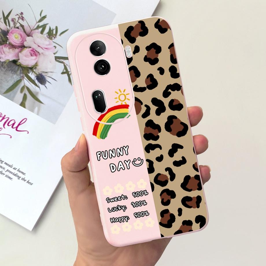 Handyhülle Für Oppo Reno 11 Pro 5G Niedliche Tiere Silikon Weiches TPU Hülle Rückseite Für Oppo Reno11 CPH2599 Reno11 F CPH2603 Capa
