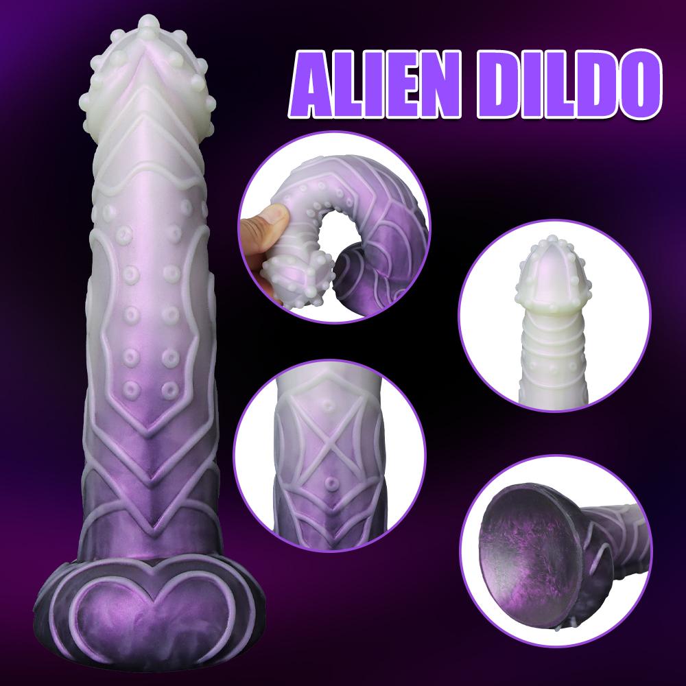 Big Monster Dildo with Raised Points Anal Plug Adult Female Sex Toy Vagina Clitoral Strong Stimulator Couple Tight Anus Massager